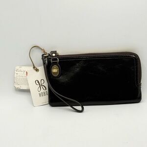 HOBO Mila Black Leather Wallet - NWT